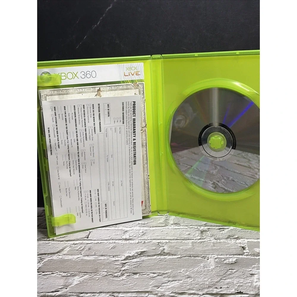The Elder Scrolls IV: Oblivion Xbox 360 Complete -Man/Map/Reg Card T&W Free Ship